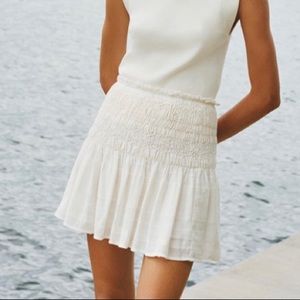 Zara white skirt NWT